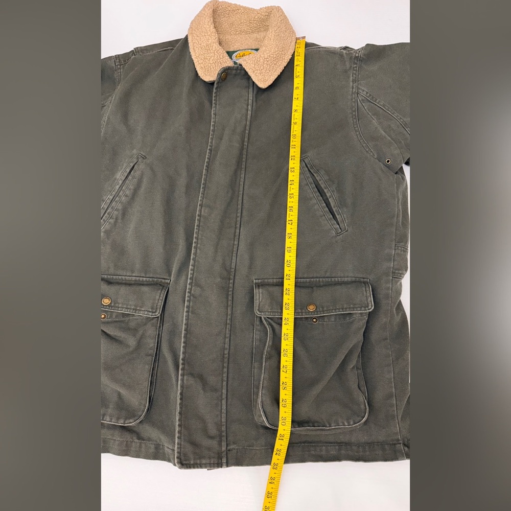Cabela's Canvas Barn Chore FieldUtility Jacket Sherpa Fleece Insert - Large Tall - Picture 15 of 16